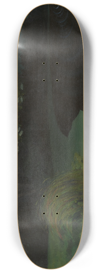 Flix Vallotton - The Pond (Honfleur) 8.25 inch art skate deck