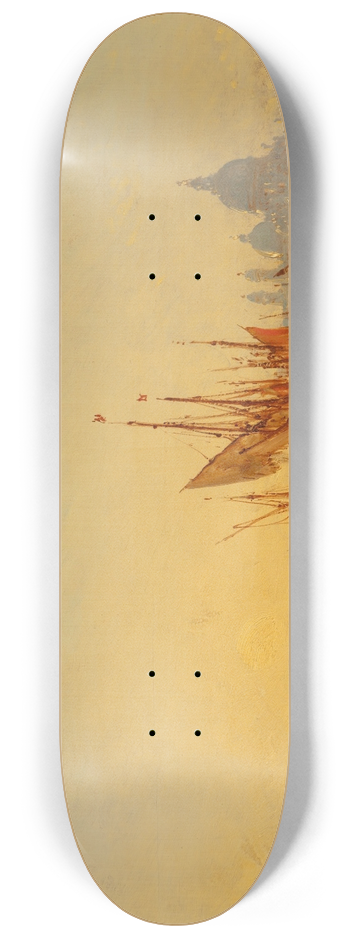 Flix Ziem - Bacino di San Marco 8.25 inch art skate deck