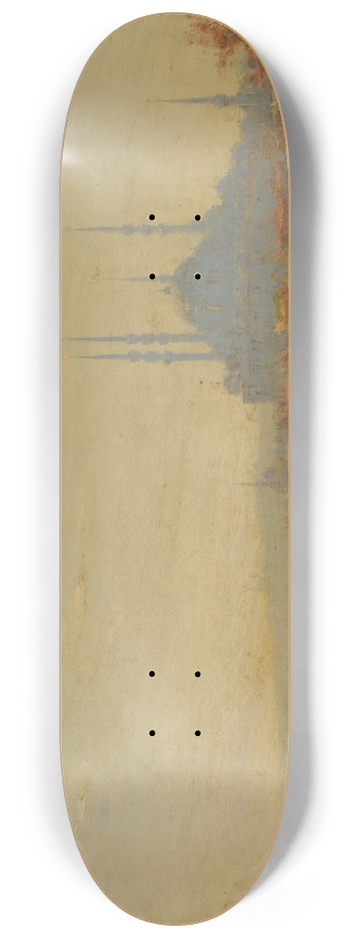 Flix Ziem - Le Bosphore au matin 8.25 inch art skate deck