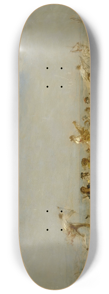 Flix Ziem - Le caque 8.25 inch art skate deck