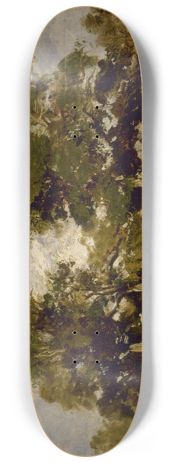 Flix Ziem - Les Chnes 8.25 inch art skate deck