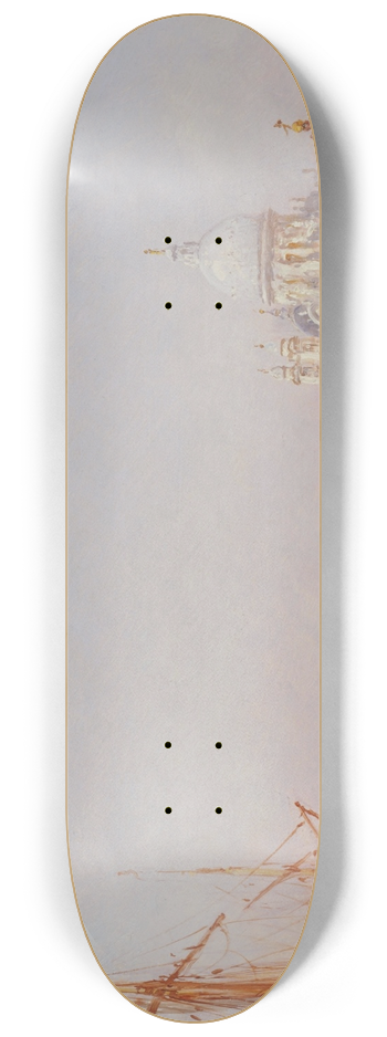 Flix Ziem - Venise, La Salute. Effet De Matin 8.25 inch art skate deck