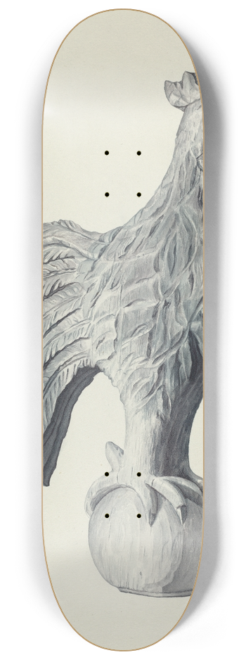 Flora Merchant - Cock Weather Vane 8.25 inch art skate deck