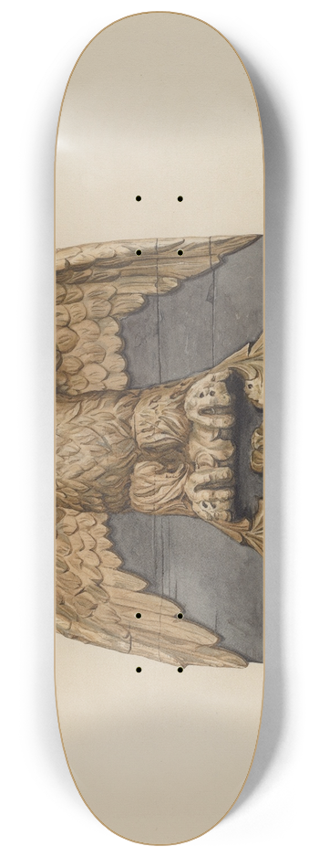 Flora Merchant - Spread Eagle Relief 8.25 inch art skate deck