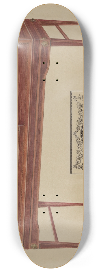 Florence Choate - Piano 8.25 inch art skate deck