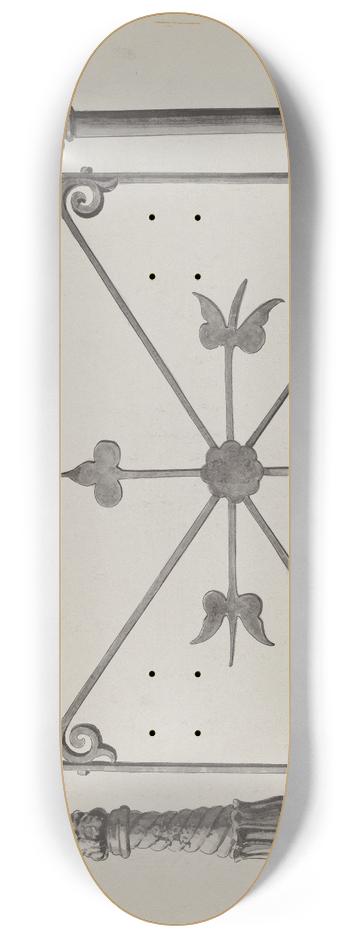 Florence Huston - Fence 8.25 inch art skate deck