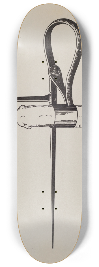 Florence Huston - Miners Candlestick 8.25 inch art skate deck