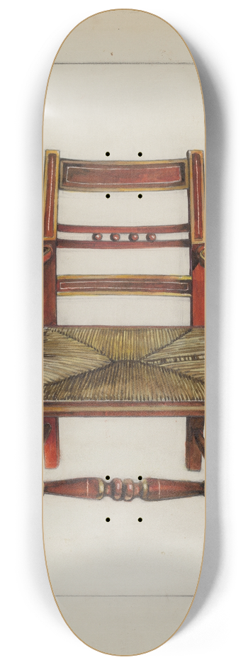Florence Truelson - Chair 8.25 inch art skate deck