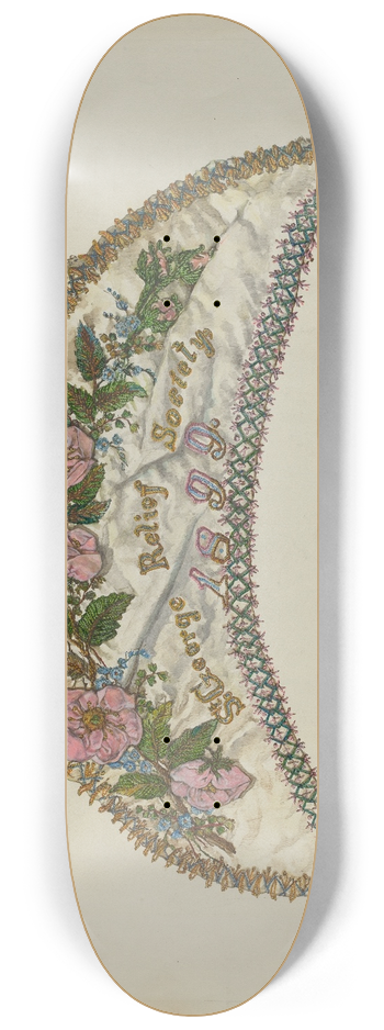 Florence Truelson - Patchwork Quilt  Section 8.25 inch art skate deck