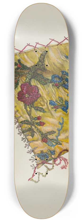 Florence Truelson - Patchwork Quilt (Section) 8.25 inch art skate deck