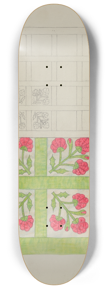 Floyd R. Sharp - Bedspread 8.25 inch art skate deck