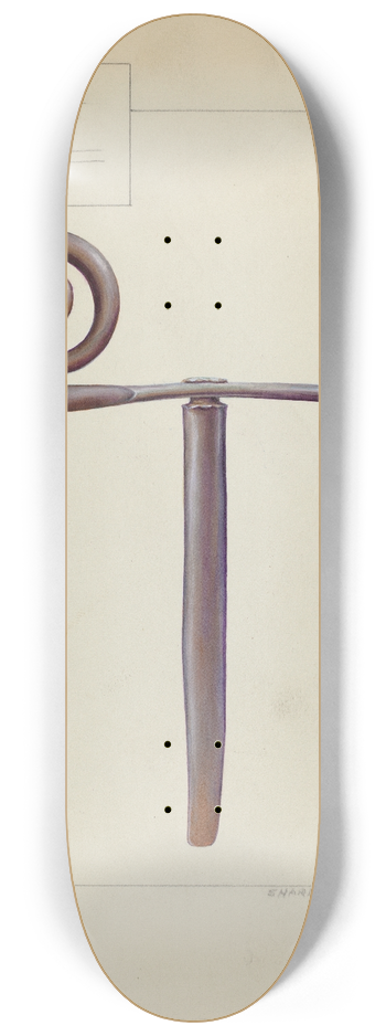 Floyd R. Sharp - Shutter Stay 8.25 inch art skate deck