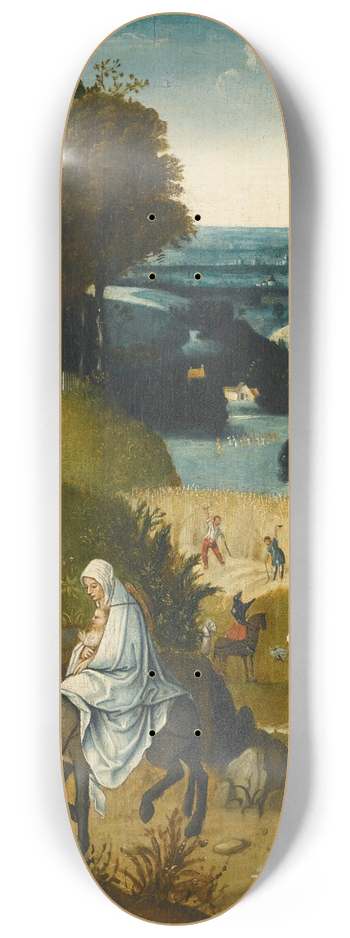 Follower of Cornelis Massys - The Flight Into Egypt 8.25 inch art skate deck