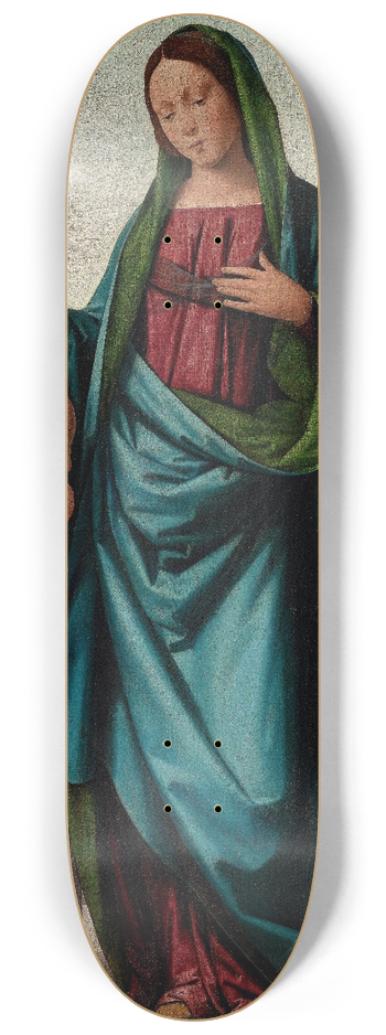 Fra Bartolomeo - Holy Family 8.25 inch art skate deck