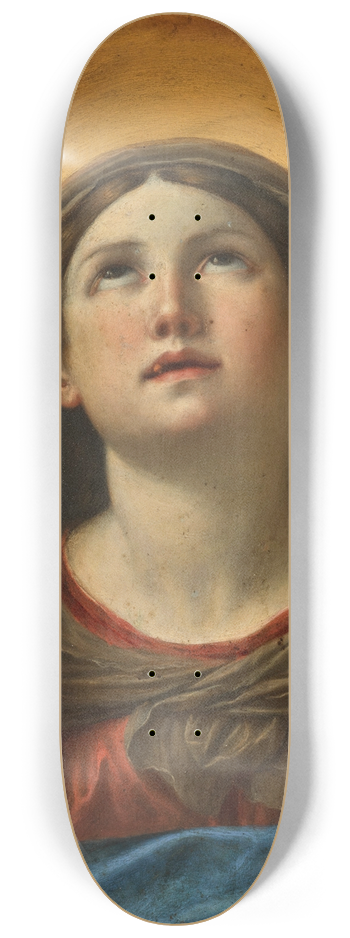 Francesco Albani - The Madonna at Prayer 8.25 inch art skate deck