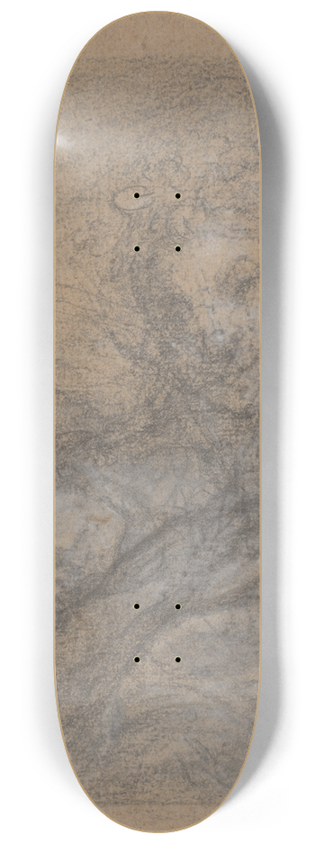 Francesco Curradi - Half-Length Female Figure 8.25 inch art skate deck