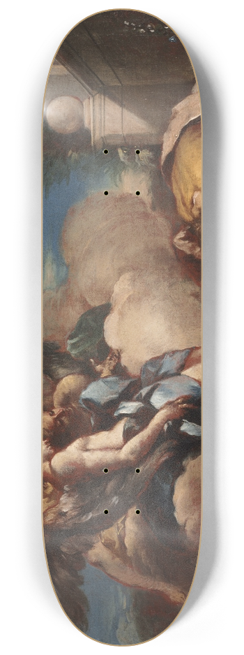 Francesco Guardi - The Angels Appearing to Abraham 8.25 inch art skate deck