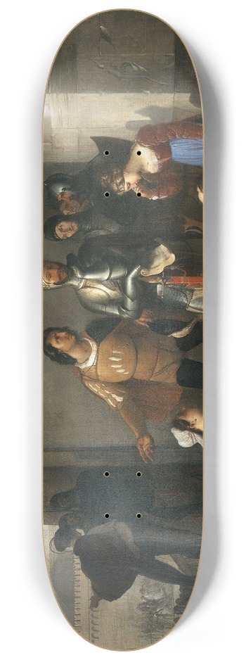 Francesco Hayez - Pietro Rossi 8.25 inch art skate deck