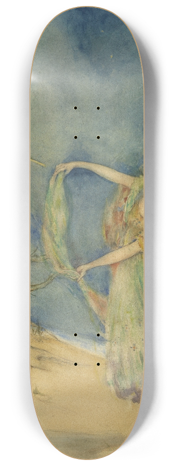 Frances Comstock - Fairy Dancing 8.25 inch art skate deck