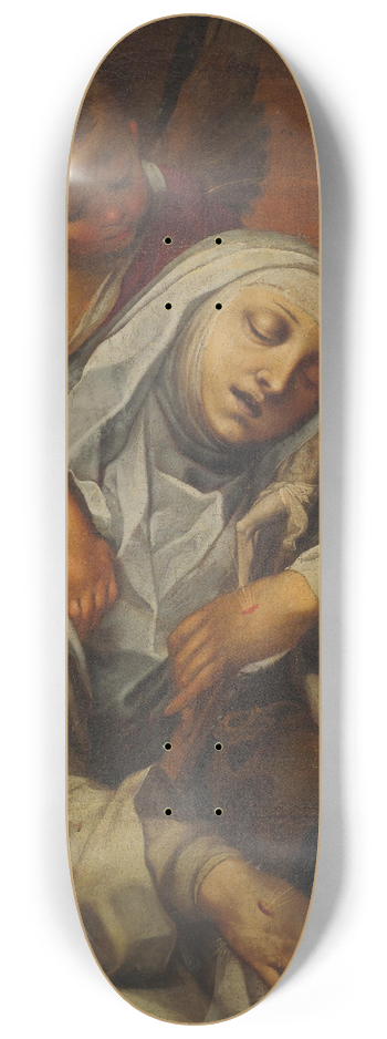 Francesco Vanni - St. Catherine Of Siena 8.25 inch art skate deck