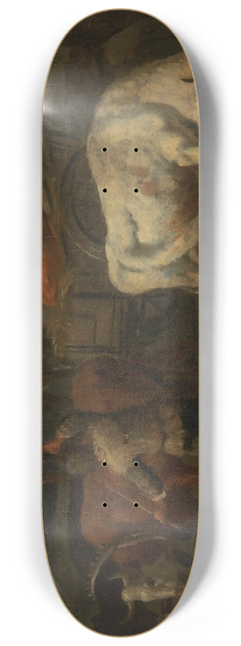 Francesco Zuccarelli - The bullock cart 8.25 inch art skate deck