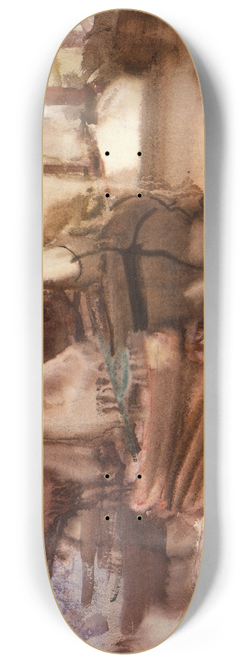 Frances Hodgkins - A Dutch canal 8.25 inch art skate deck