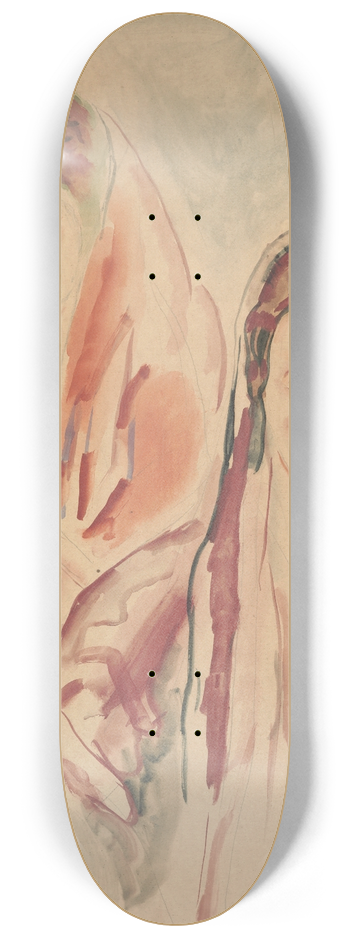 Frances Hodgkins - Lancashire mill girls 8.25 inch art skate deck