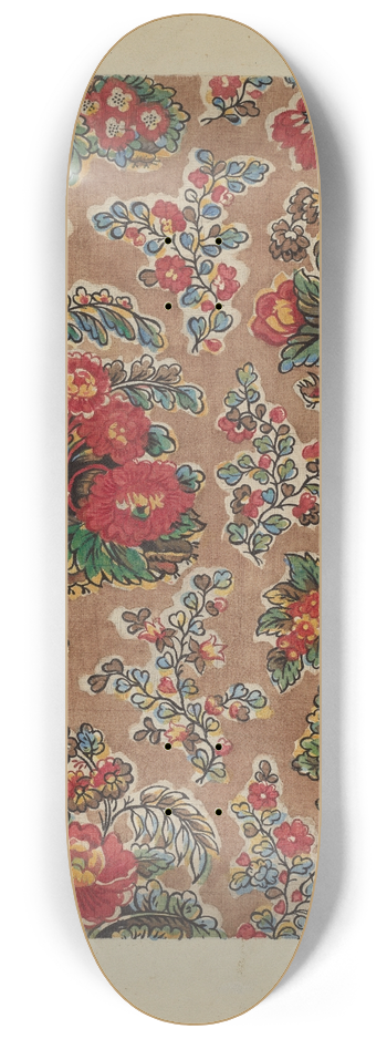 Frances Lichten - Patchwork Bedspread 8.25 inch art skate deck