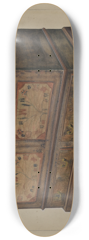 Francis Borelli - Pa. German Dower Chest 8.25 inch art skate deck