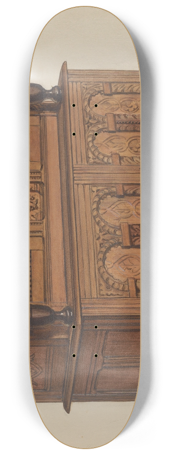 Francis Borelli - Press Cupboard 8.25 inch art skate deck