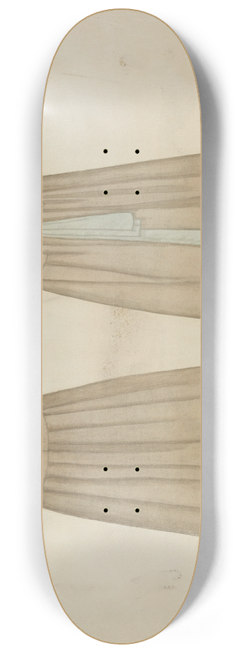 Francis Bruner - Shaker Cape 8.25 inch art skate deck
