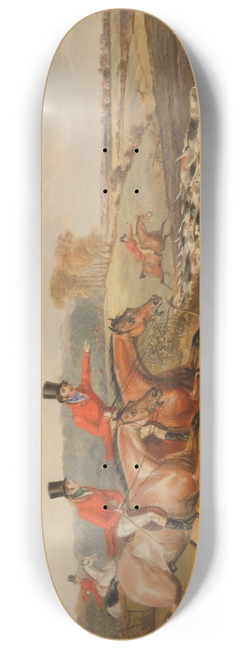 Francis Calcraft Turner - Bachelors Hall; Full Cry 8.25 inch art skate deck