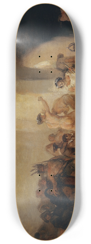 Francisco de Goya - Madhouse 8.25 inch art skate deck