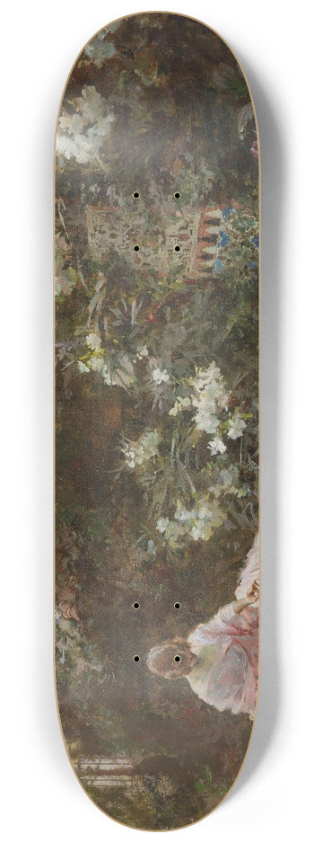 Francisco Pradilla - Feeding the hungry 8.25 inch art skate deck