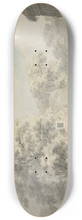 Franciscus Andreas Milatz - Boerenuitspanning te Overveen 8.25 inch art skate deck
