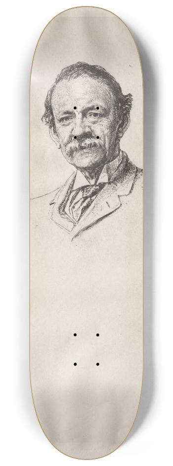 Francis Dodd - Sir Joseph John Thomson 8.25 inch art skate deck