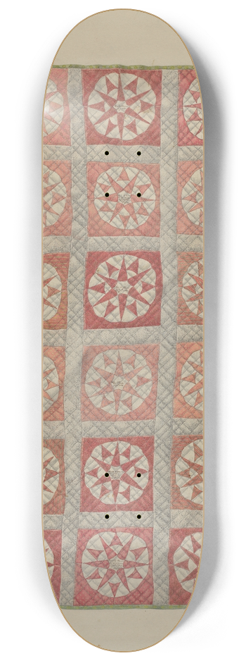 Francis Law Durand - Quilt (Crib Quilt) 8.25 inch art skate deck