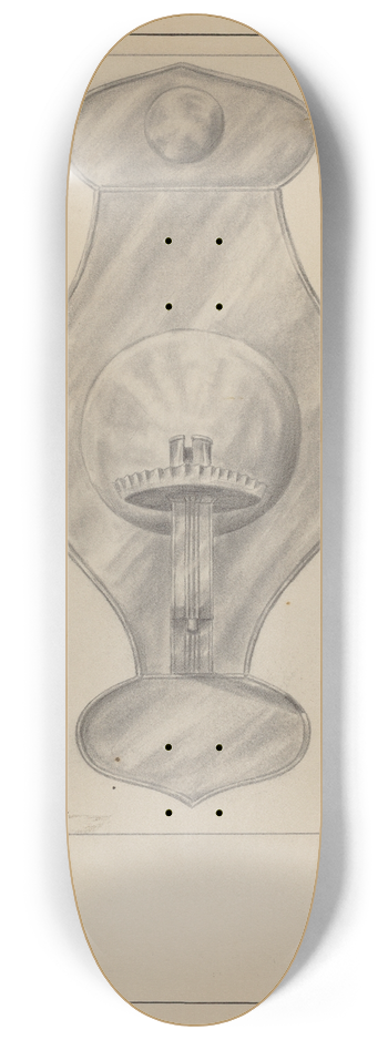 Francis Law Durand - Wall Sconce 8.25 inch art skate deck
