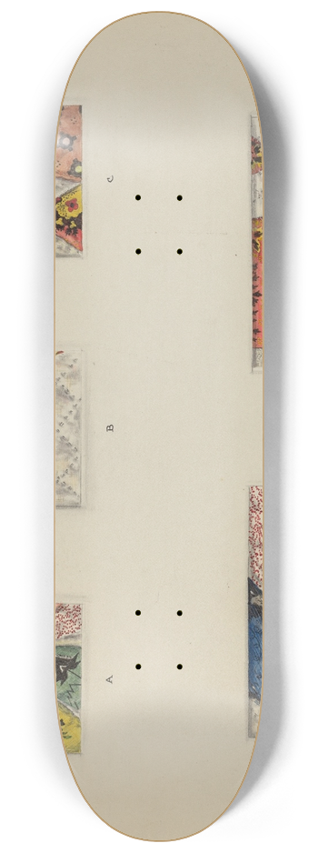 Francis Law Durand - Woven Quilt Details 8.25 inch art skate deck