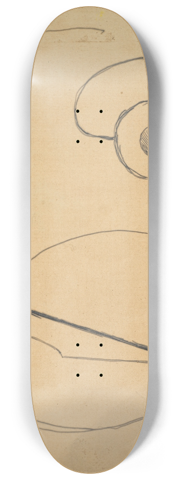 Francis Picabia - Fatima 8.25 inch art skate deck