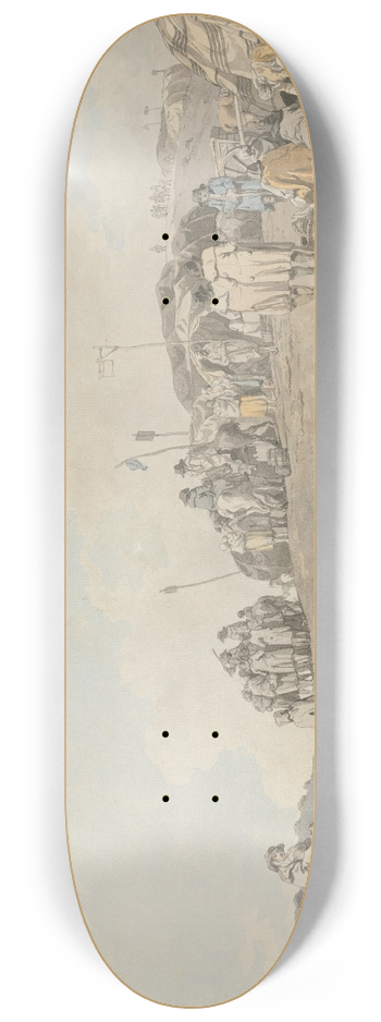 Francis Wheatley - Donnybrook Fair 8.25 inch art skate deck
