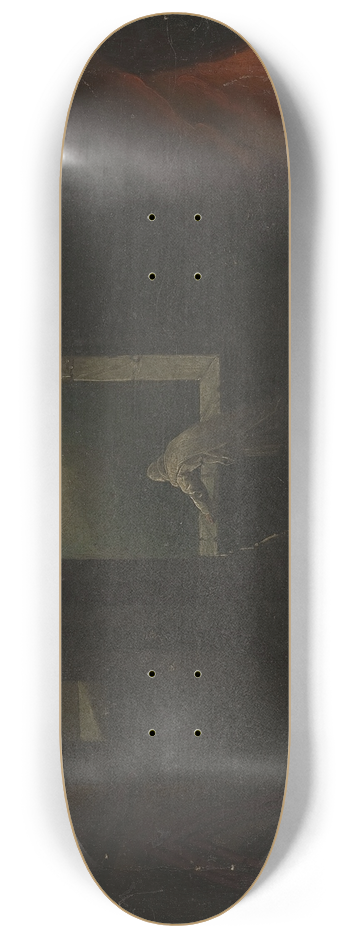 Franciszek Ksawery Lampi - Monastery scene II 8.25 inch art skate deck