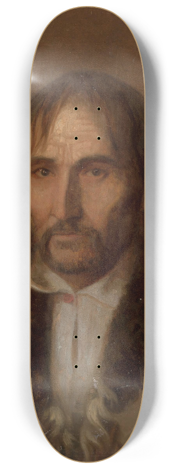 Franciszek Tepa - Head of a Highlander 8.25 inch art skate deck