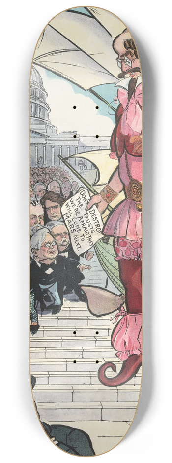 Frank Arthur Nankivell - A message from Mars 8.25 inch art skate deck
