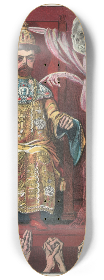 Frank Arthur Nankivell - A voice from the past 8.25 inch art skate deck