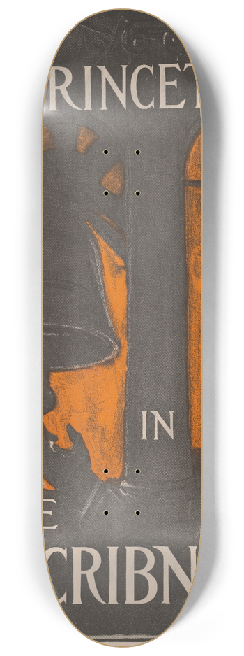 Frank Berkeley Smith - Princeton in June Scribners by James W. Alexander 8.25 inch art skate deck