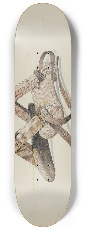 Frank C. Barks - Pack Saddle 8.25 inch art skate deck