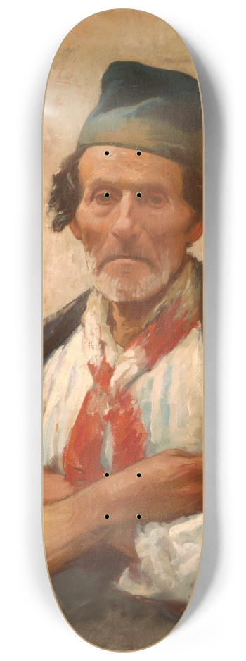 Frank Duveneck - Chioggia Fisherman 8.25 inch art skate deck