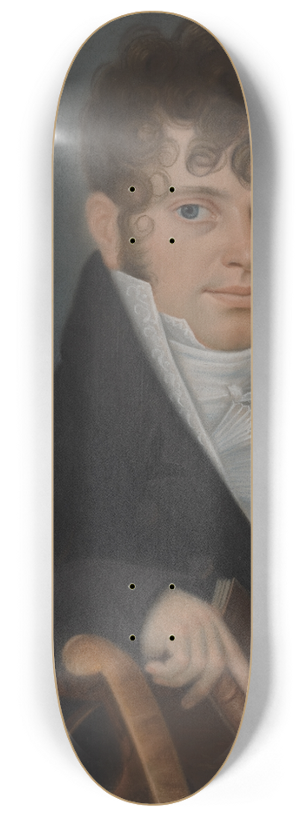 Friedrich Christian Krieger - Adolph Friedrich Theodor Gritzner 8.25 inch art skate deck