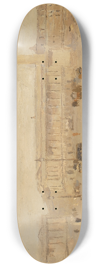 Frank Edwin Scott - Place de la Concorde no. III 8.25 inch art skate deck